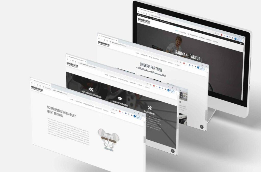 Radmanufaktur Merseburg | Komplettpaket: Corporate Design Leipzig, Grafikdesign Leipzig. Illustration Leipzig. Digitale Kommunikationsmittel, Werbemittel, Printmedien: Broschüren, Flyer, Poster, Sticker, Flyer & mehr. Webdesign Leipzig. Produziert von: Charlie Grashoff - The C/A Studio.