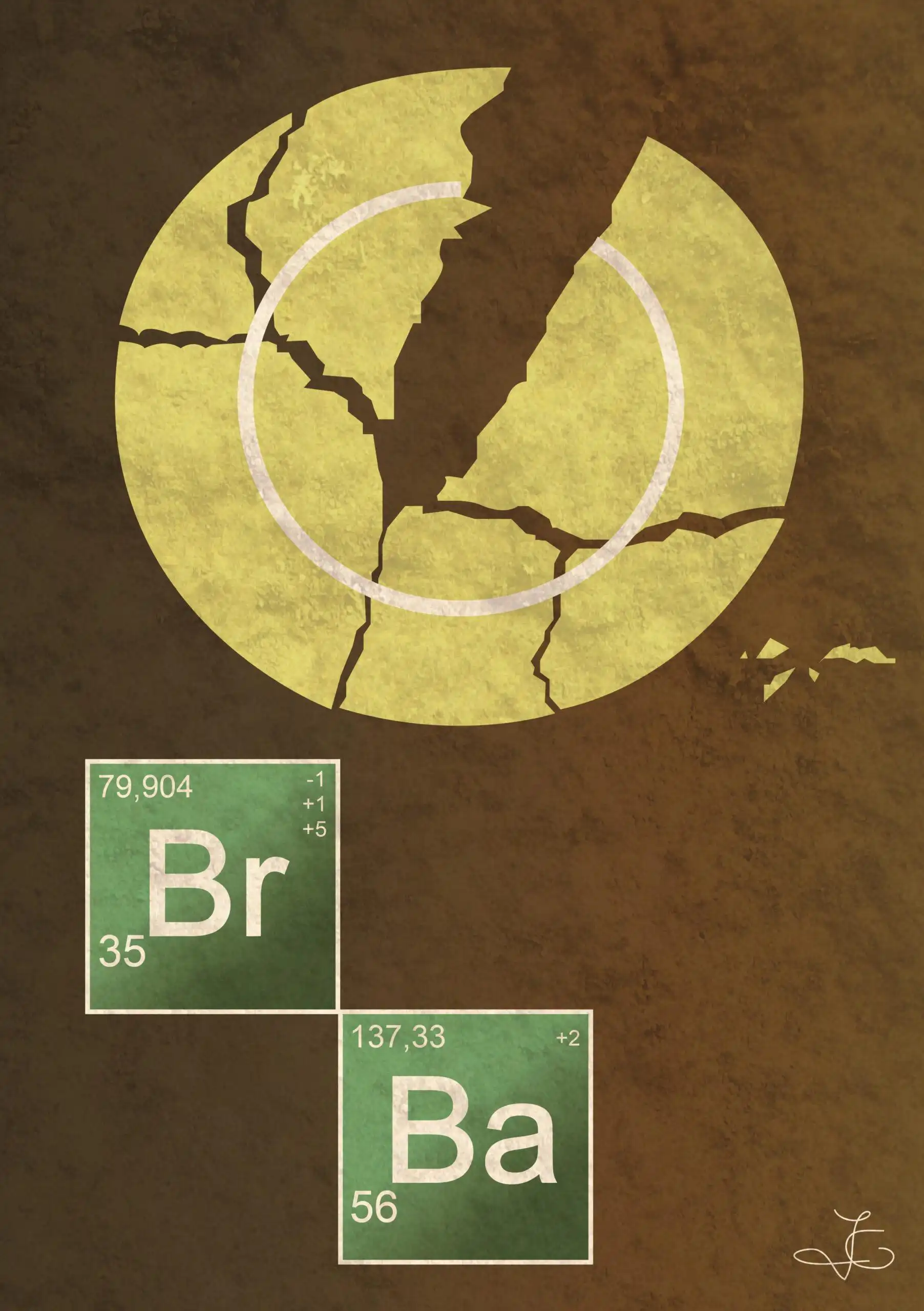 Breaking Bad. Artwork. Illustration Leipzig. Grafikdesign Leipzig. Illustration Halle. Grafikdesign Halle. The C/A Studio. Charlie Grashoff.