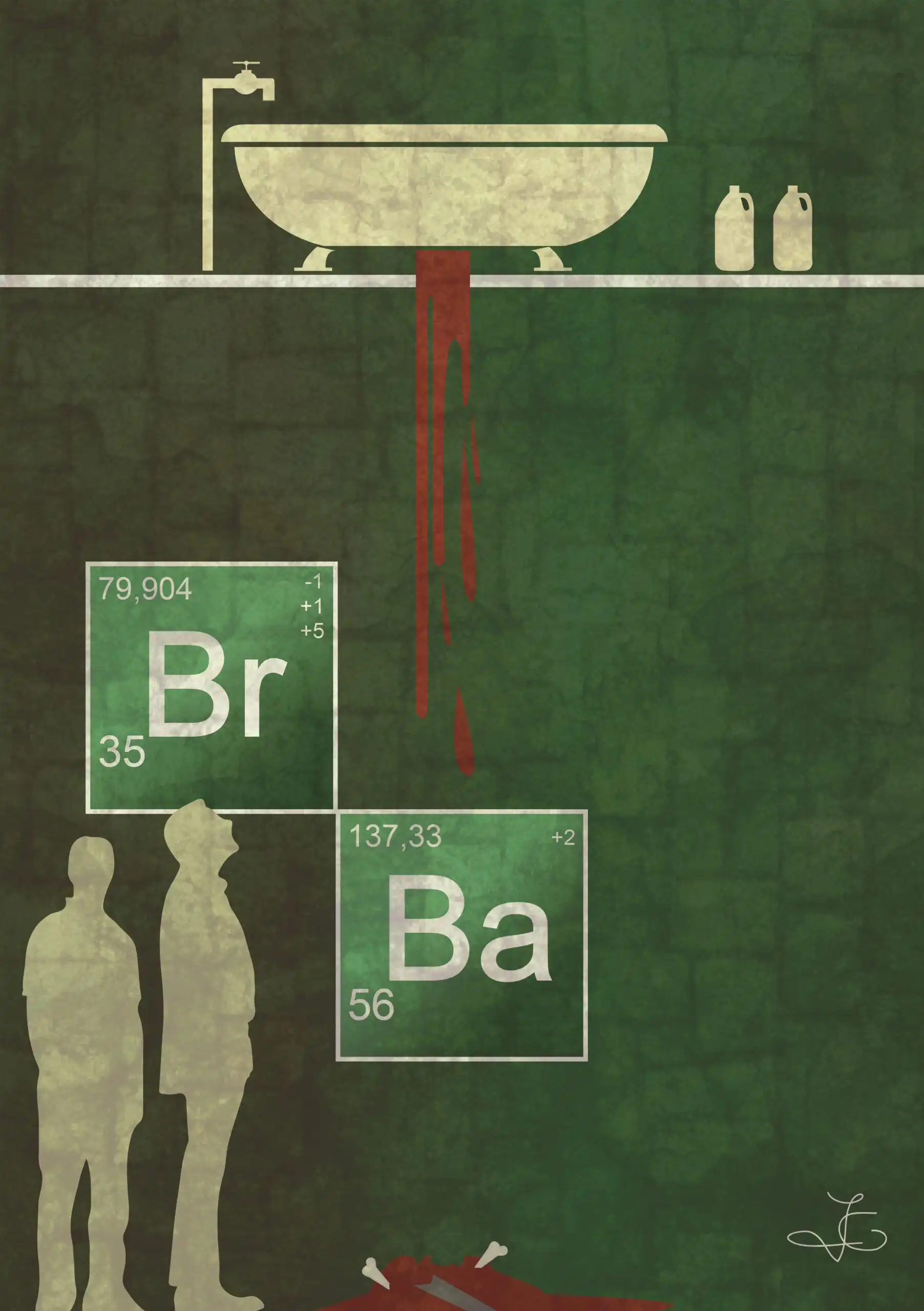Breaking Bad. Artwork. Illustration Leipzig. Grafikdesign Leipzig. Illustration Halle. Grafikdesign Halle. The C/A Studio. Charlie Grashoff.